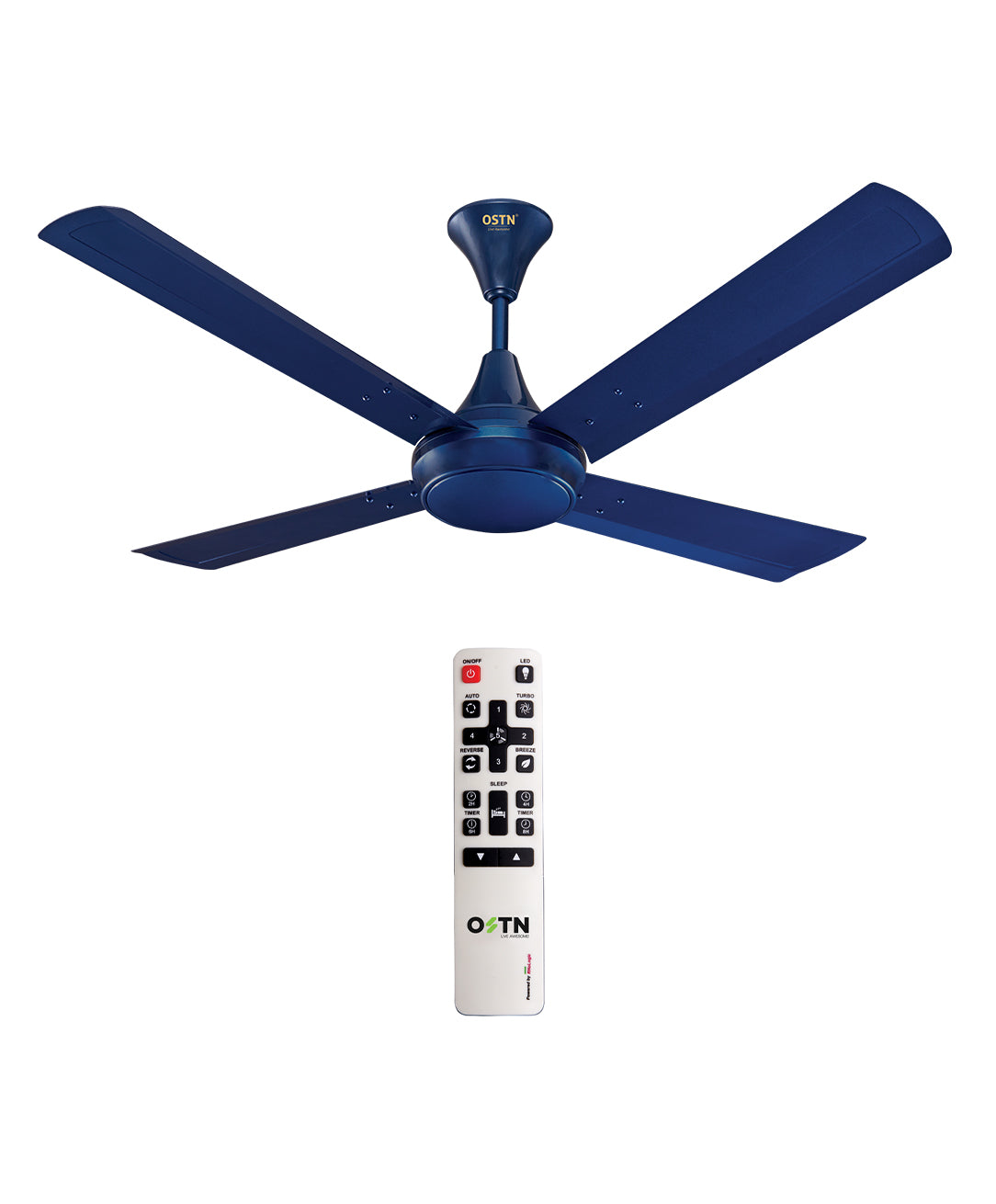 ARC 4 - BLDC Fans | 28 Watts, 5 Star, Smart Remote, Anti Dust | All Weather, Energy Saver BLDC Ceiling Fan, 4 Blade | 1200 mm