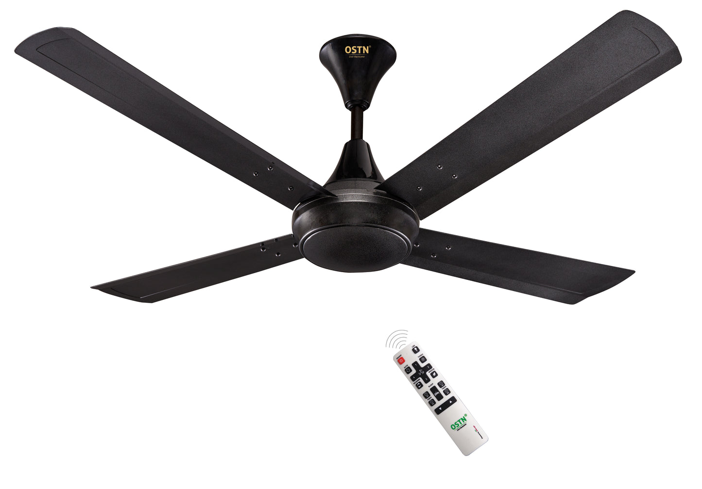 ARC 4 - BLDC Fans | 28 Watts, 5 Star, Smart Remote, Anti Dust | All Weather, Energy Saver BLDC Ceiling Fan, 4 Blade | 1200 mm