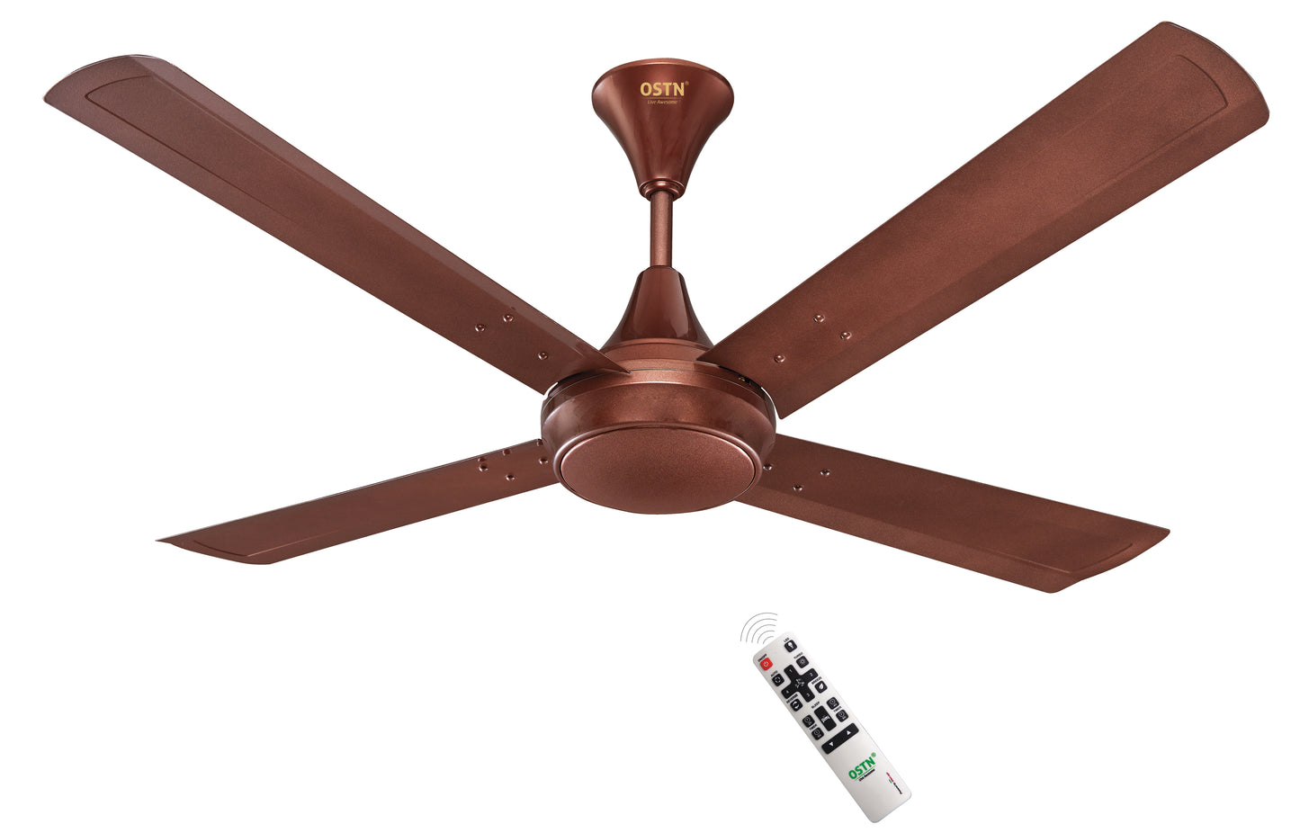 ARC 4 - BLDC Fans | 28 Watts, 5 Star, Smart Remote, Anti Dust | All Weather, Energy Saver BLDC Ceiling Fan, 4 Blade | 1200 mm